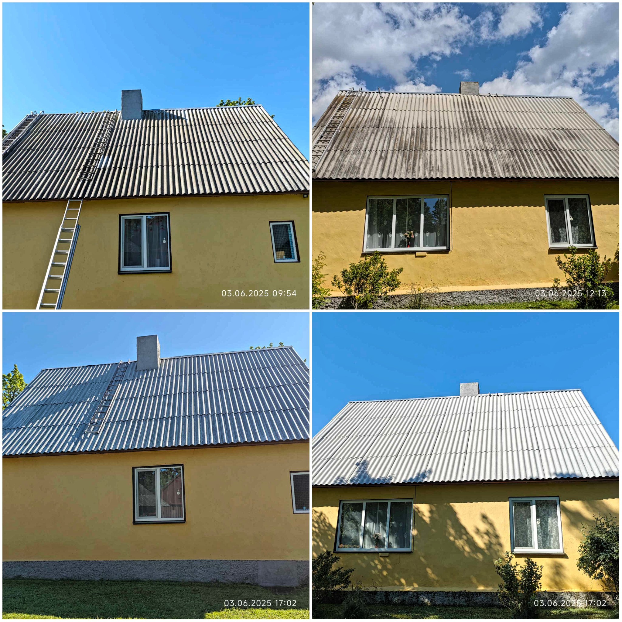 Katuse korrashoid ja pesu Saaremaal — Kinkor OÜ